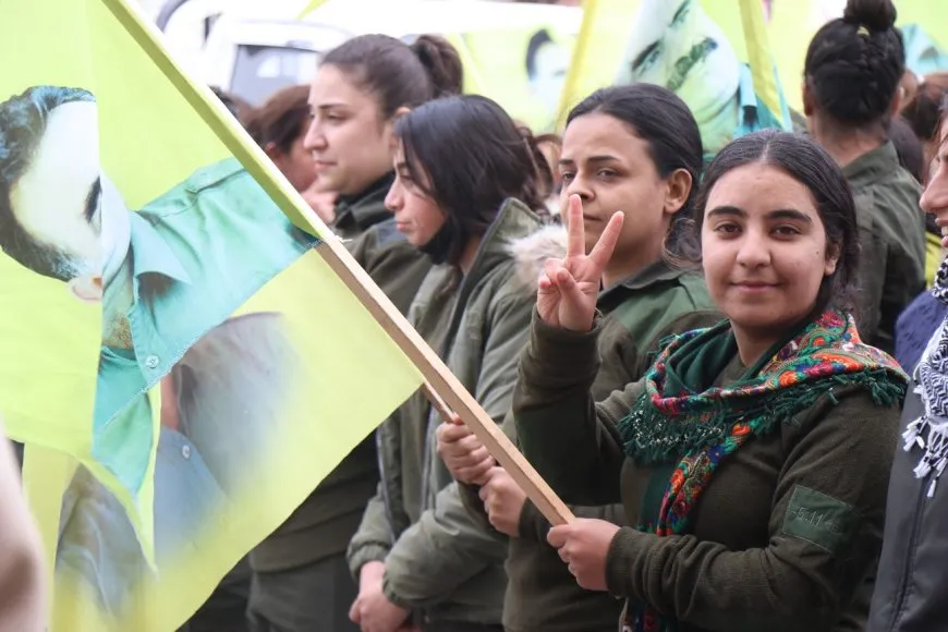 Manifestación en Alepo exige la libertad física del líder Ocalan