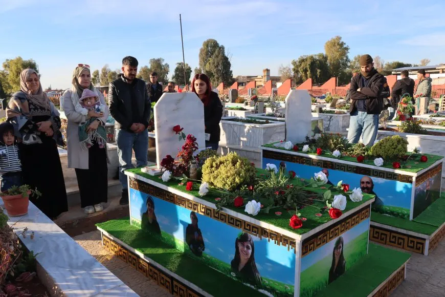 Periodistas del noreste de Siria conmemoran a Cihan, Nazim y Rizgar