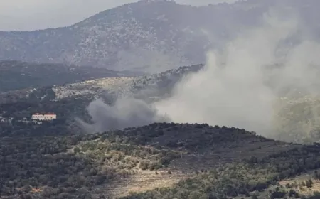 Bombardean edificios y posiciones de Hezbolá en el Líbano