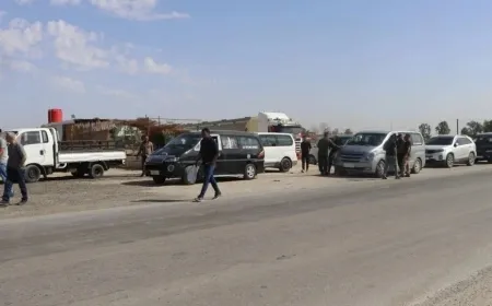 Residentes del noreste de Siria se dirigen hacia Alepo