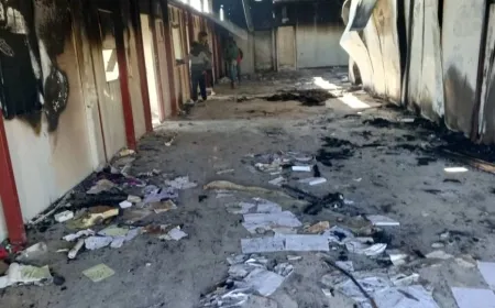 Mercenarios incendian y saquean el centro de la Media Luna Roja Kurda en Arisha