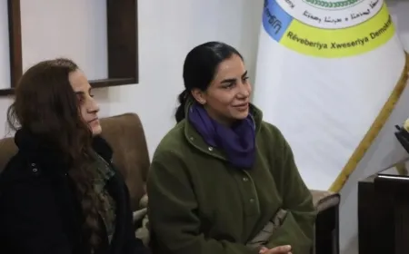Delegación de la asociación benéfica FEM llega a Rojava