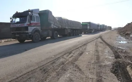 Llega a Hasaka el segundo envío de ayuda humanitaria del Programa Mundial de Alimentos
