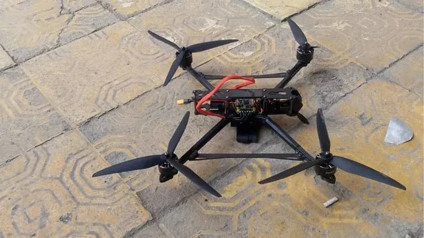 Derriban un dron cargado de explosivos en el barrio de Esrefiye