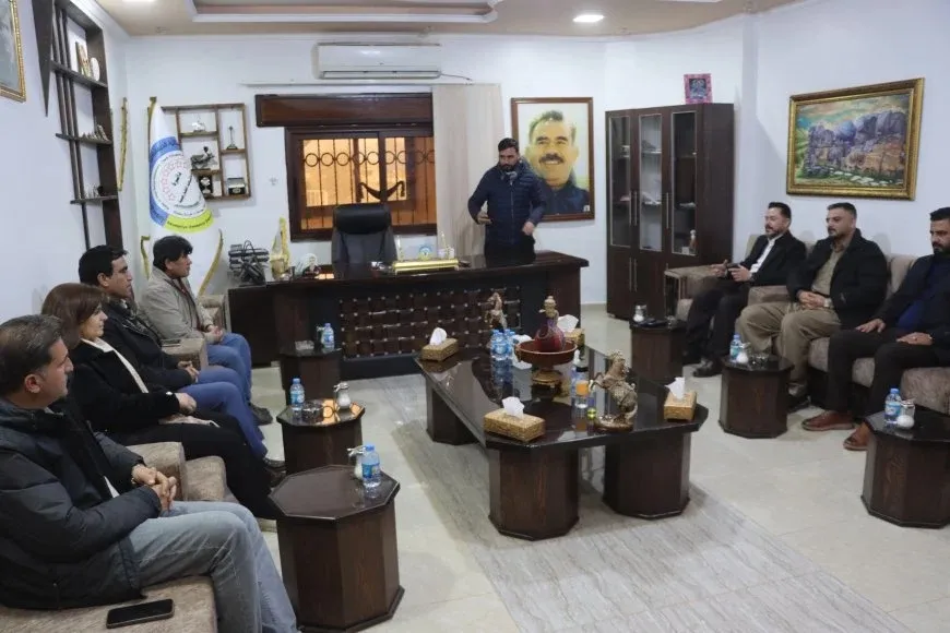 Delegación parlamentaria del Movimiento Nueva Generación llega a Rojava