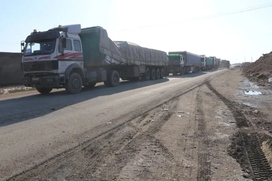 Llega a Hasaka el segundo envío de ayuda humanitaria del Programa Mundial de Alimentos