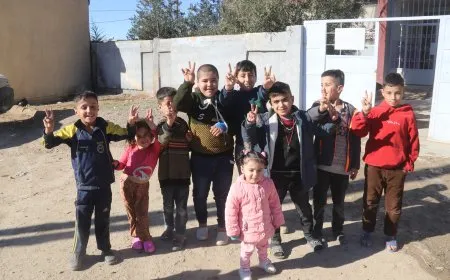 Los niños se enfrentan a duras condiciones humanitarias después del desplazamiento