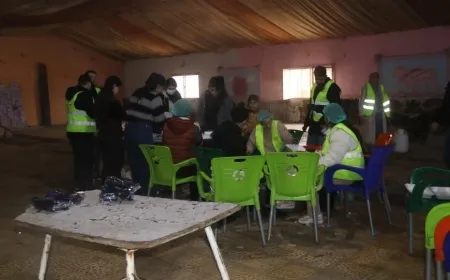 Continúa la ayuda humanitaria a las familias desplazadas en Amuda
