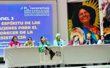 La delegación de mujeres de Rojava continúa sus reuniones en América Latina