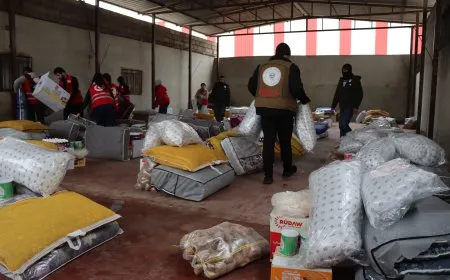 Más de 750 camiones de ayuda humanitaria entran en Rojava para apoyar a más de 300.000 personas desplazadas
