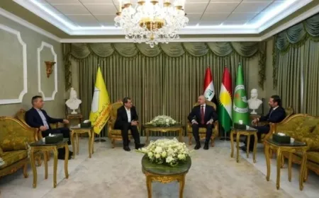 El comandante de las SDF, Mazloum Abdi, afirma que su reunión con Bafel Talabani es productiva y constructiva