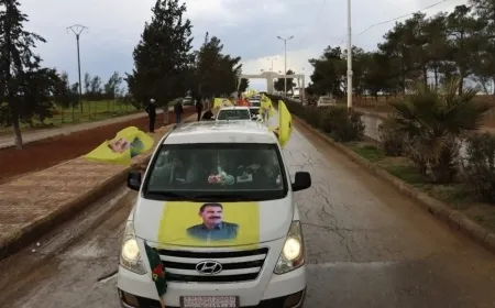 Tirbespiyê se moviliza en apoyo al llamado de Abdullah Ocalan por la paz y una sociedad democrática