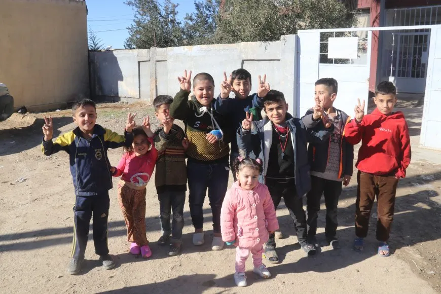 Los niños se enfrentan a duras condiciones humanitarias después del desplazamiento
