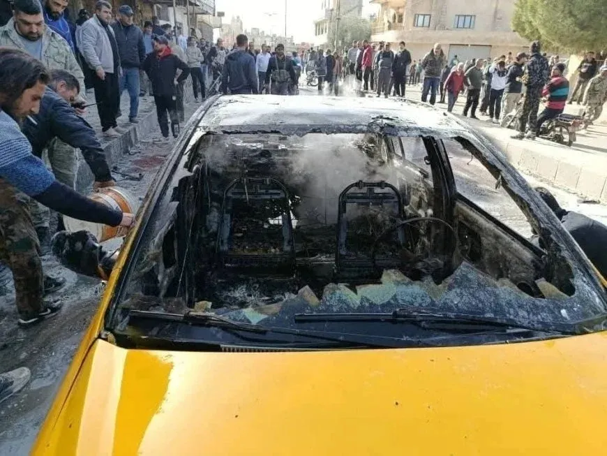 Dos personas mueren en la explosión de un automóvil en la zona rural de Suweyda