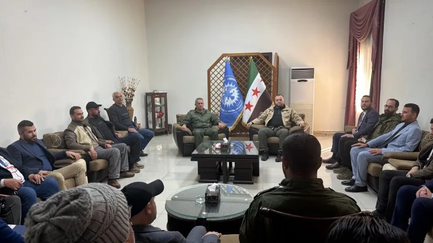 Delegación técnica del gobierno de transición llega al Aeropuerto Internacional de Qamishlo