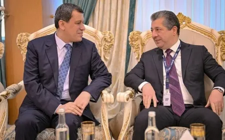 Mazloum Abdi discute los desarrollos regionales con Masrour Barzani