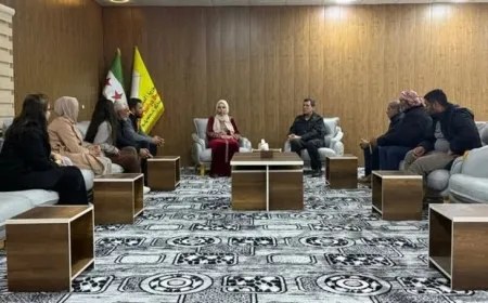 Mazloum Abdi se reúne con un comité que representa a las familias de prisioneros y desaparecidos