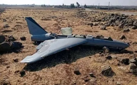 Israel intercepta dos drones iraníes en el campo de Suweyda