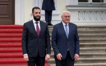 Steinmeier se reúne con al-Shara en Berlín para abordar las relaciones bilaterales