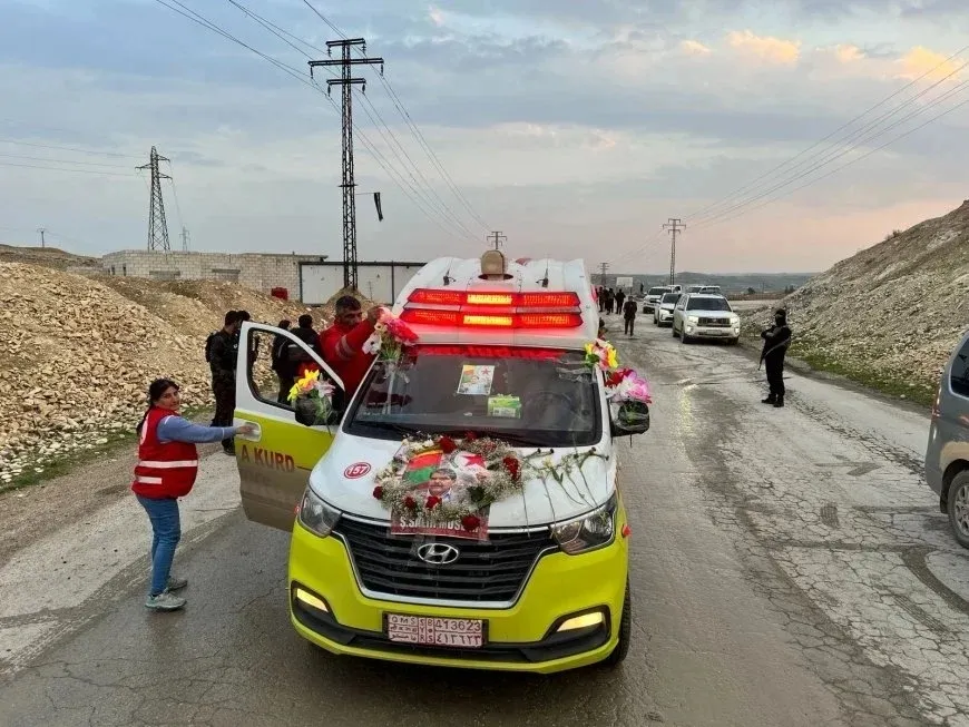 El cuerpo de Saleh Muslim llega a las aldeas del sur de Kobanê