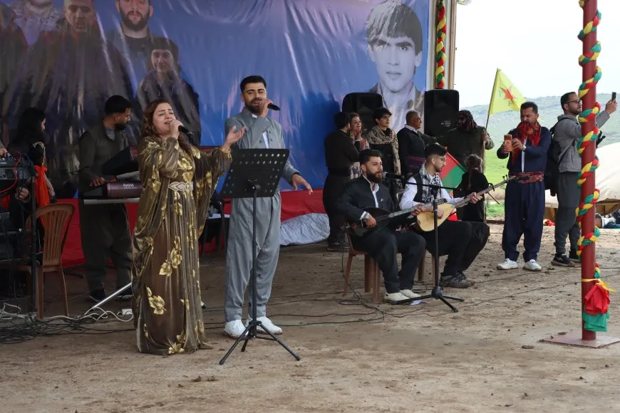 Las celebraciones de Newroz comienzan en Girkê Legê, Derik y Kobanê