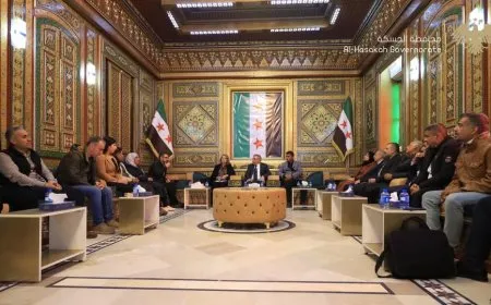 Gobernación de Hasaka impulsa mejoras eléctricas y coordinación agrícola