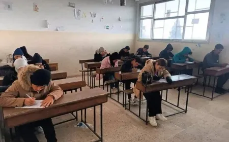 Educación en Hasaka impulsa la reintegración escolar con exámenes de nivelación