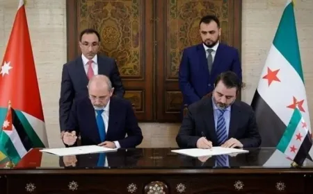 Firma de Memorandos de Entendimiento entre Siria y Jordania