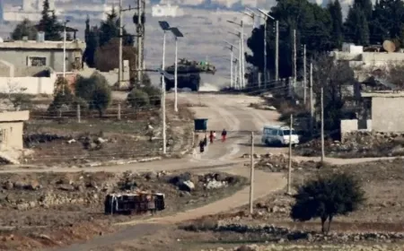 Las fuerzas israelíes realizan redadas en la zona rural de Quneitra