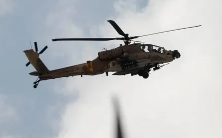 Helicópteros israelíes intensifican sus vuelos sobre los cielos de Daraa