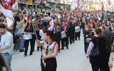El Patriarca Mor Ignatius Aphrem II recibe una multitudinaria bienvenida popular en Qamishlo