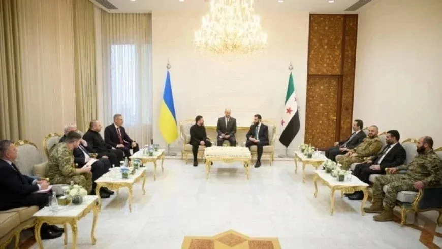 Las conversaciones entre Ucrania y Siria se centran en la seguridad, la defensa y la cooperación económica