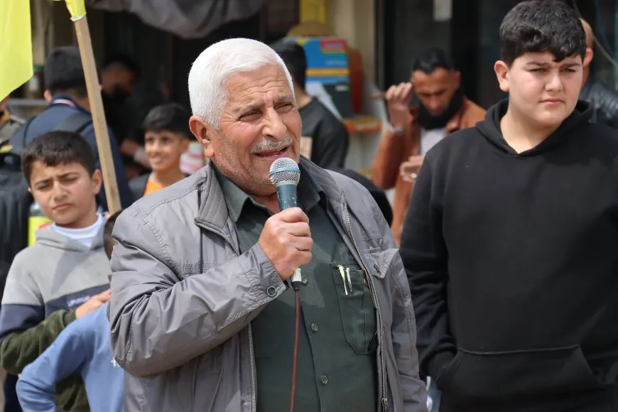 Masiva manifestación en Amuda respalda al Kurdistán del Sur y Rojhelat y exige unidad kurda
