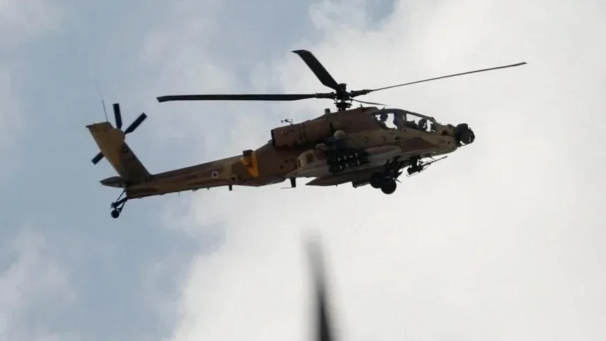 Helicópteros israelíes intensifican sus vuelos sobre los cielos de Daraa