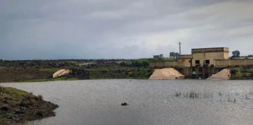 El colapso de la presa de Al-Sayha amenaza las tierras agrícolas con inundaciones