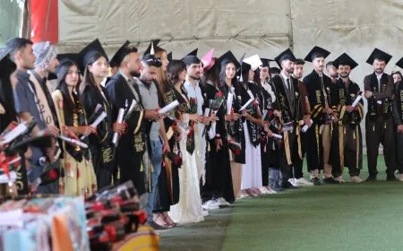 74 estudiantes se gradúan del Instituto de Formación de Profesores en Hasaka