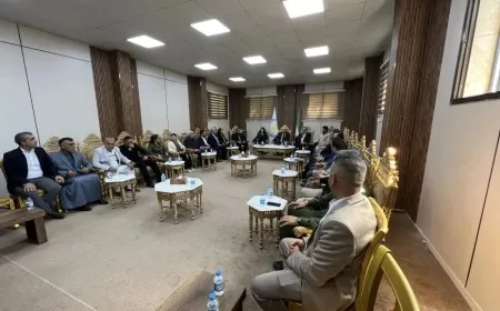 La delegación provisional del gobierno visita a Kobani para discutir los mecanismos para organizar el trabajo administrativo