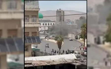 Una explosión sacude la zona de Bab Sharqi, en Damasco