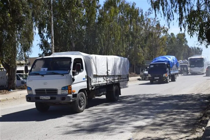 El cuarto grupo de desplazados de Afrin regresa desde Hasaka a sus hogares