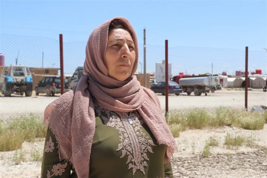 El verano aumenta el sufrimiento de los residentes del campamento de Serêkaniyê