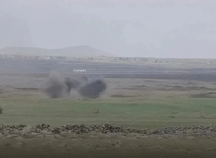 Un bombardeo de artillería israelí contra tierras agrícolas en el campo de Quneitra