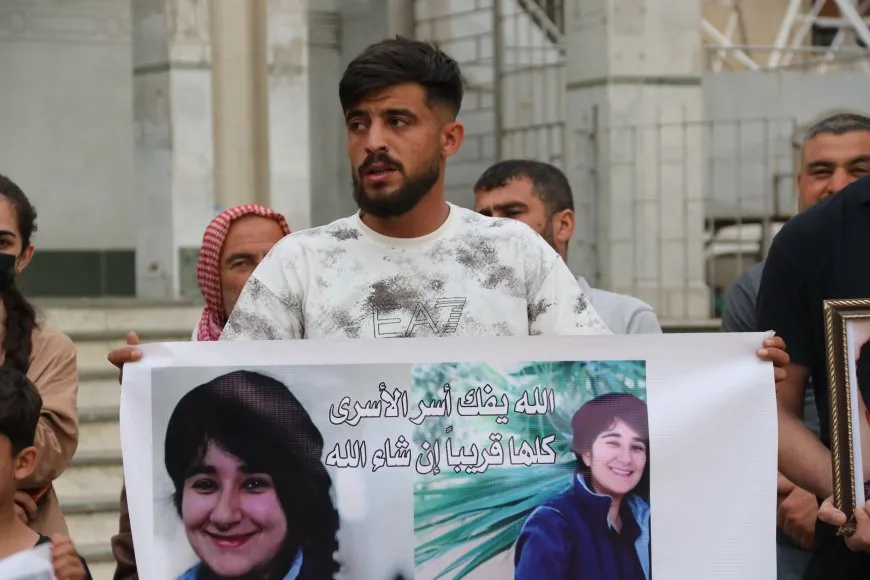 Protesta en Qamishlo exige la liberación de los prisioneros