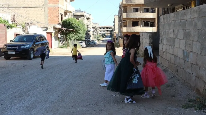 La alegría de los niños llena las calles de Rojava en Eid al-Adha en medio de una atmósfera de deleite