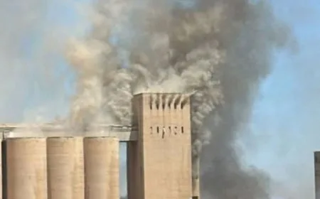 Una explosión en unos silos de grano en Hama deja cuatro heridos