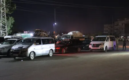 El octavo convoy de desplazados internos de Afrin vuelve a casa