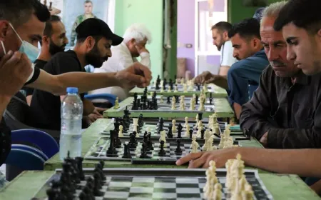 El campeonato de ajedrez "Mártir Ziad Halab" comienza en Tel Tamr