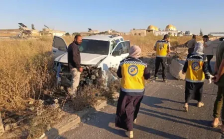 14 heridos en accidentes de tráfico e incendios en toda Siria en 24 horas
