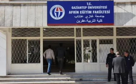 Estudiantes kurdos interrogados en Afrin después de la ceremonia de graduación