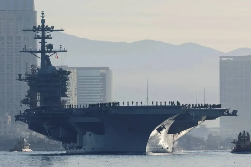 Irán afirma haber lanzado misiles de advertencia contra buques estadounidenses; Washington lo niega
