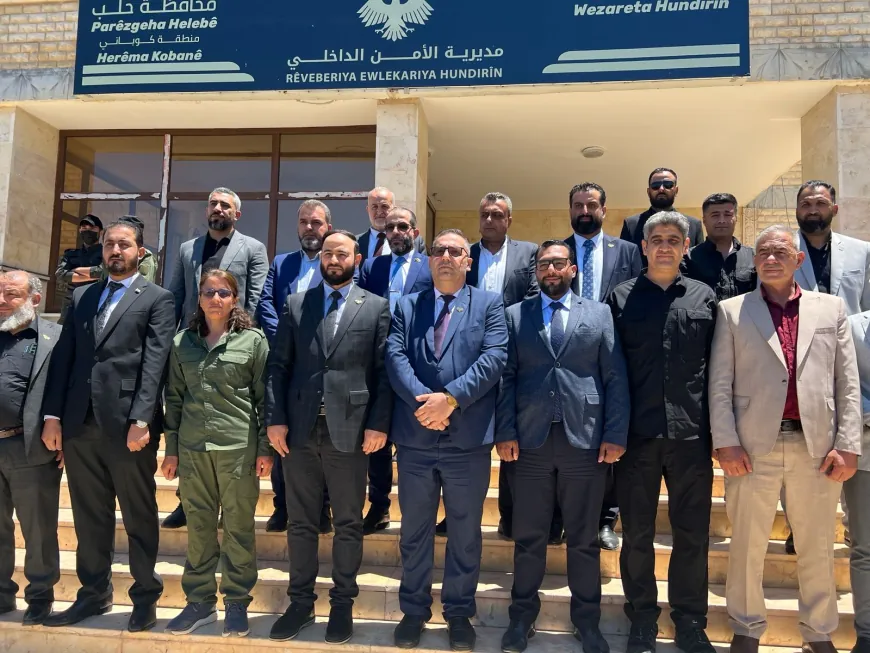El gobernador de Alepo llega a Kobani